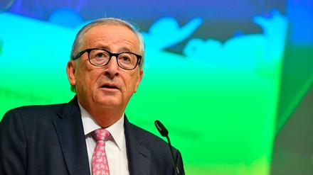Jean-Claude Juncker Ende September bei einer Rede in Brüssel.