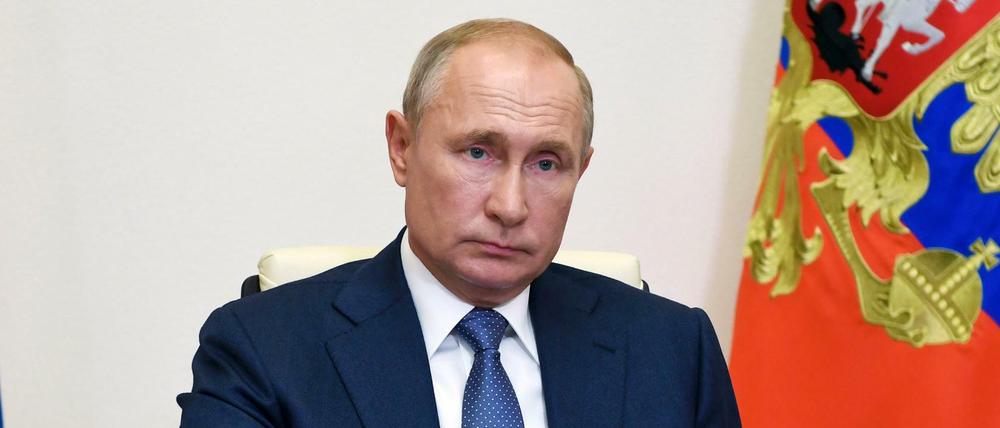 Der russische Präsident von Russland Wladimir Putin.