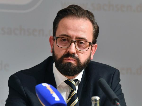 Justizminister Sebastian Gemkow.