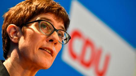 Annegret Kramp-Karrenbauer kandidiert für den CDU-Parteivorsitz.
