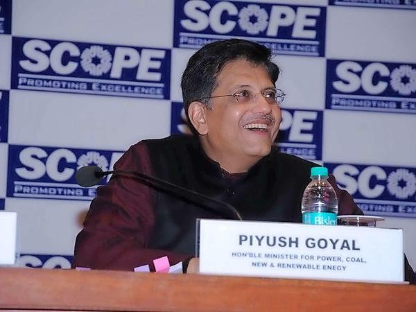 Indiens Minister für Strom und für erneuerbare Energien, Piyush Goyal. 