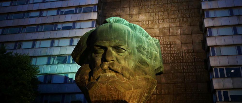 Karl-Marx-Skulptur in Chemnitz
