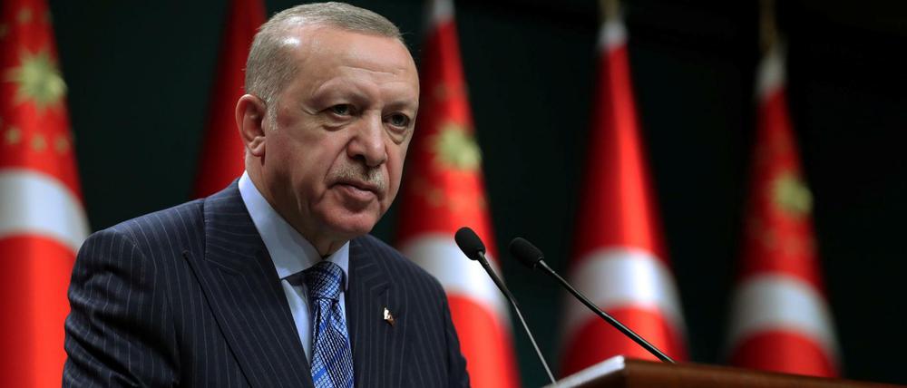 Der türkische Präsident Recep Tayyip Erdogan provoziert Israel mit seinen Äußerungen.