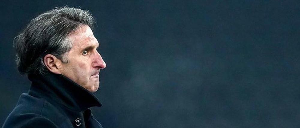Bruno Labbadia hat wohl sein letztes Spiel für Hertha BSC als Trainer erlebt.