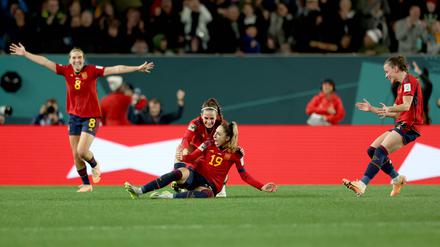 Die spanischen Fußballerinnen bestreiten am Sonntag ihr erstes Endspiel überhaupt bei einer WM.