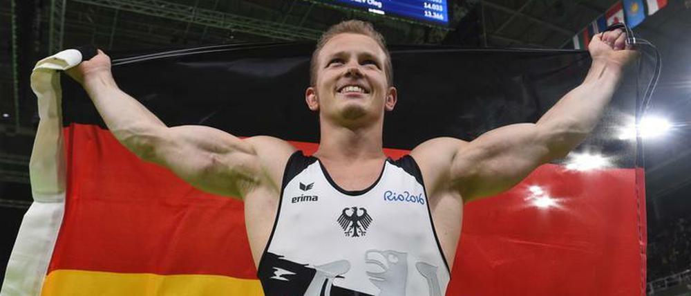 Fabian Hambüchen tritt als Olympiasieger ab. Das muss gefeiert werden.