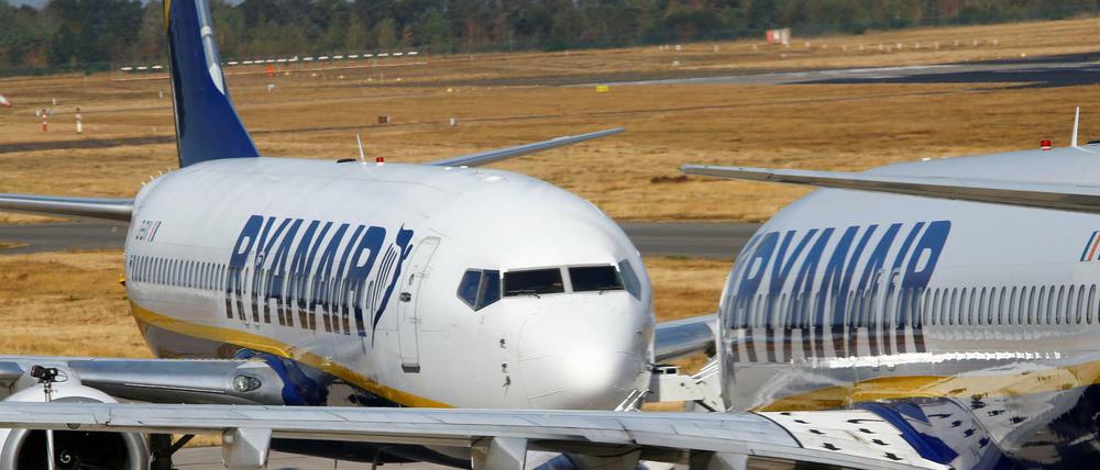 In Deutschland bleiben am Mittwoch wahrscheinlich alle Ryanair-Flieger am Boden.