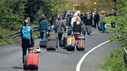 Kurze Reise. Deutsche sind im Schnitt zehn Tage im Jahr unterwegs. Die Mehrheit bevorzugt Aufenthalte von weniger als fünf Tagen.