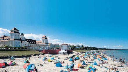 Gut gebucht. Wie hier an der Ostsee erfreuen sich die deutschen Reiseziele dieses Jahr an großer Beliebtheit.