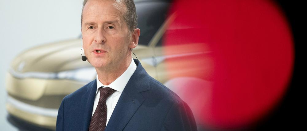 Herbert Diess, ist seit 2018 Vorstandsvorsitzender von Volkswagen, dem größten Autobauer der Welt.