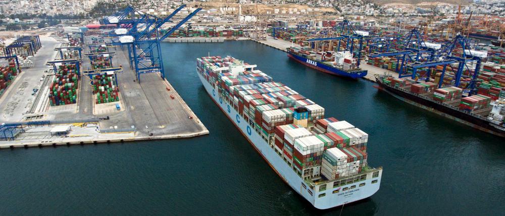 Den griechischen Hafen Piräus hat eine chinesische Staatsfirma übernommen. 