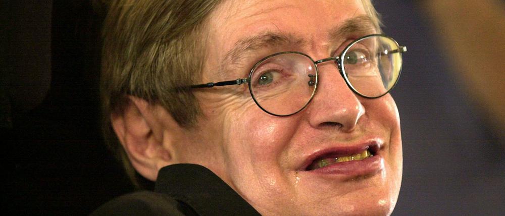 Stephen Hawking ist tot: Der britischer Astrophysiker starb im Alter von 76 Jahren (Archivbild von 2001).